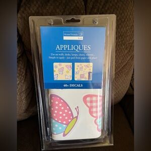 HomeTrends Kids Butterfly Appliques 40 plus decal
 New
